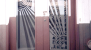 Sandblasted and Etched Glass 08